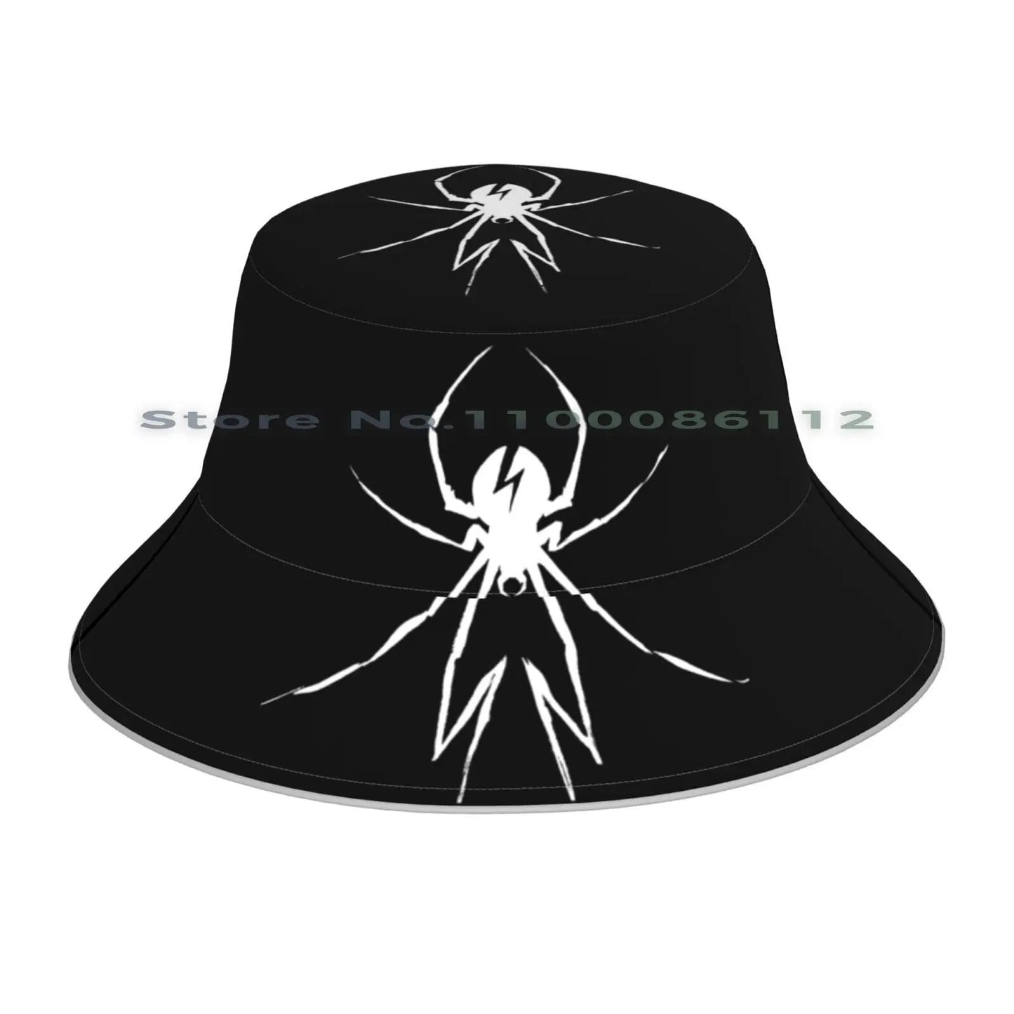 White Spider Beanies Knit Hat Spider Mcr Emo Punk Venom Thanks Sad Forever Teenagers Flash Killjoys Black Star Frank Iero