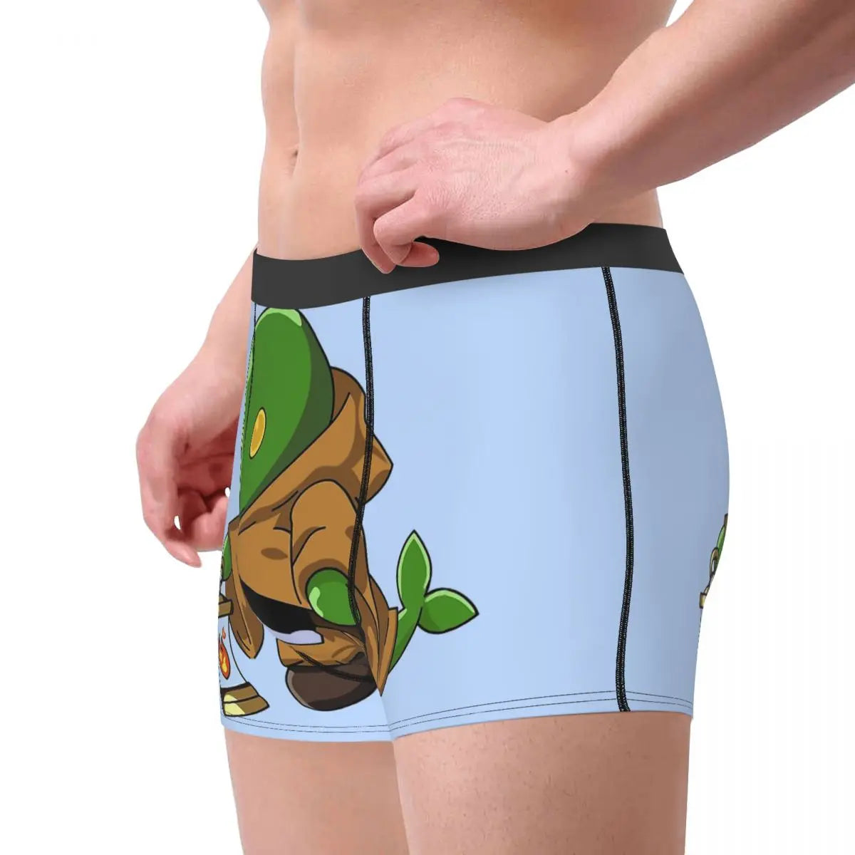 Final Fantasy Game Tonberry Underpants Homme Panties Man Underwear Print Shorts Boxer Briefs