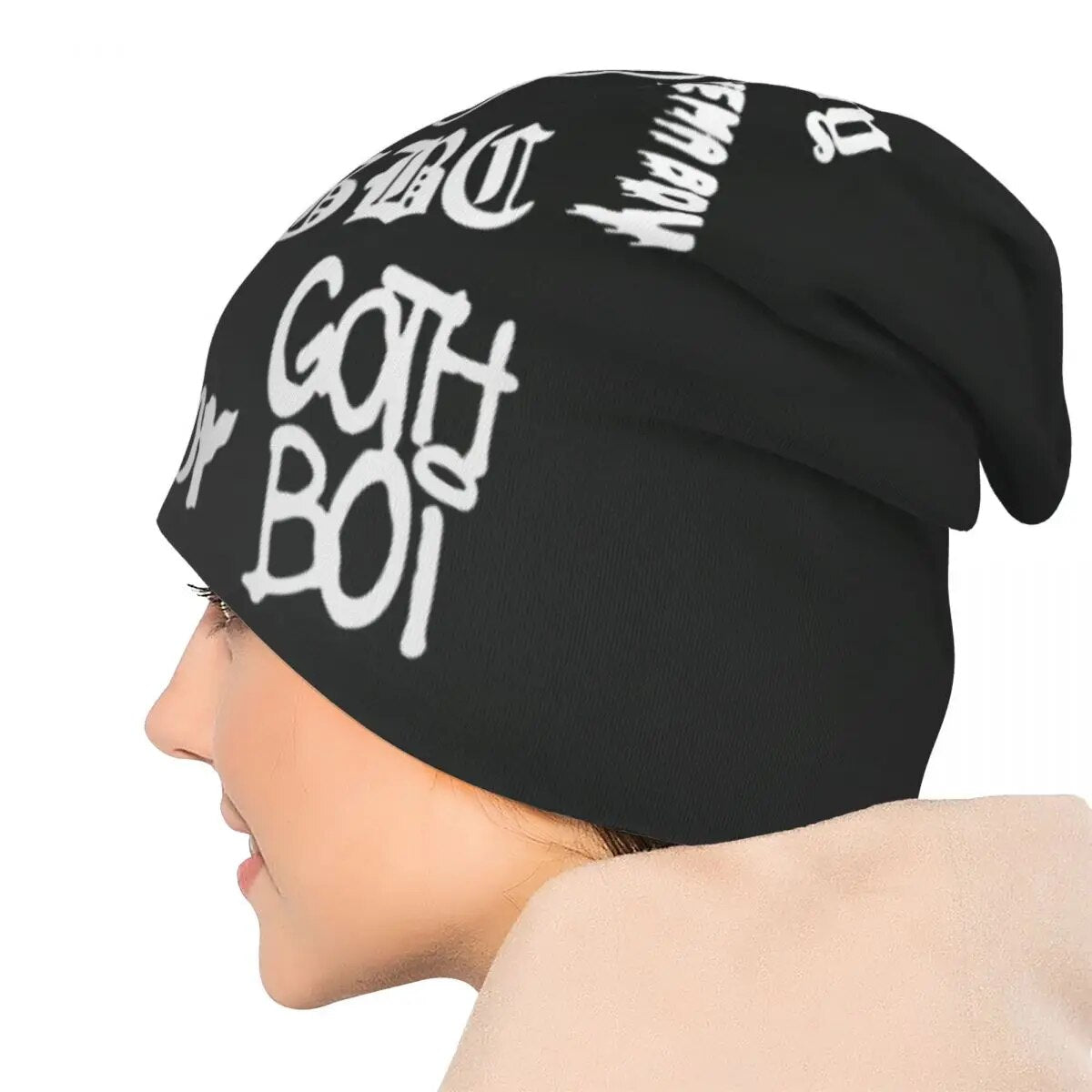 Lil Peep Emo Rap Goth Caps Hip Hop Unisex Outdoor Skullies Beanies Hat Spring Warm Thermal Elastic Bonnet Knitting Hats